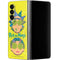 Adult Swim Rick and Morty Rick and Morty Portal Eyes Galaxy Z Fold4 5G Skin